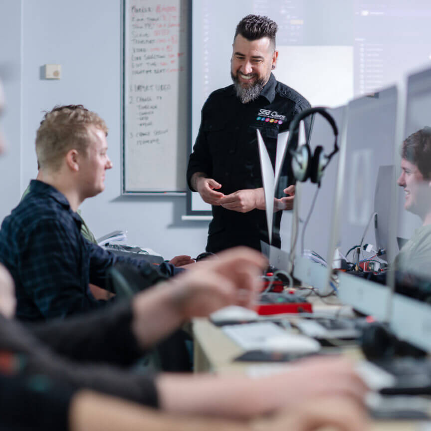 Audio Lecturer in Audio Lab