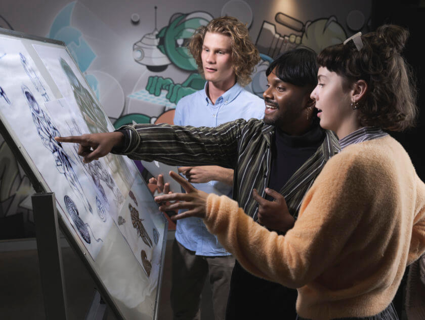 Games Students With Games Storyboard