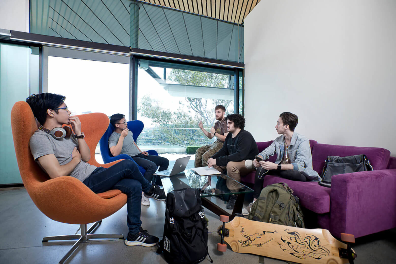 Students in Common Area
