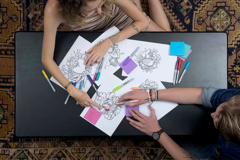 SAE Design students at work