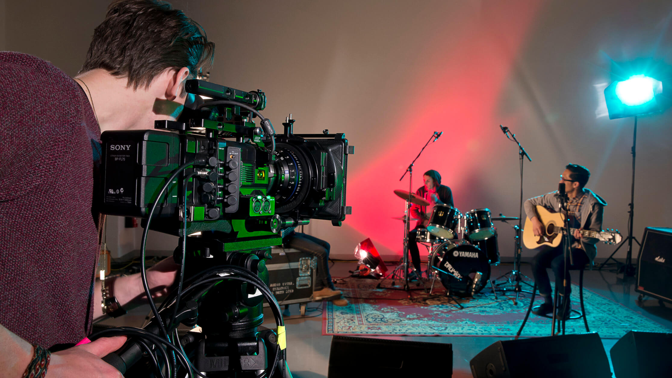 Film Students Filming Students