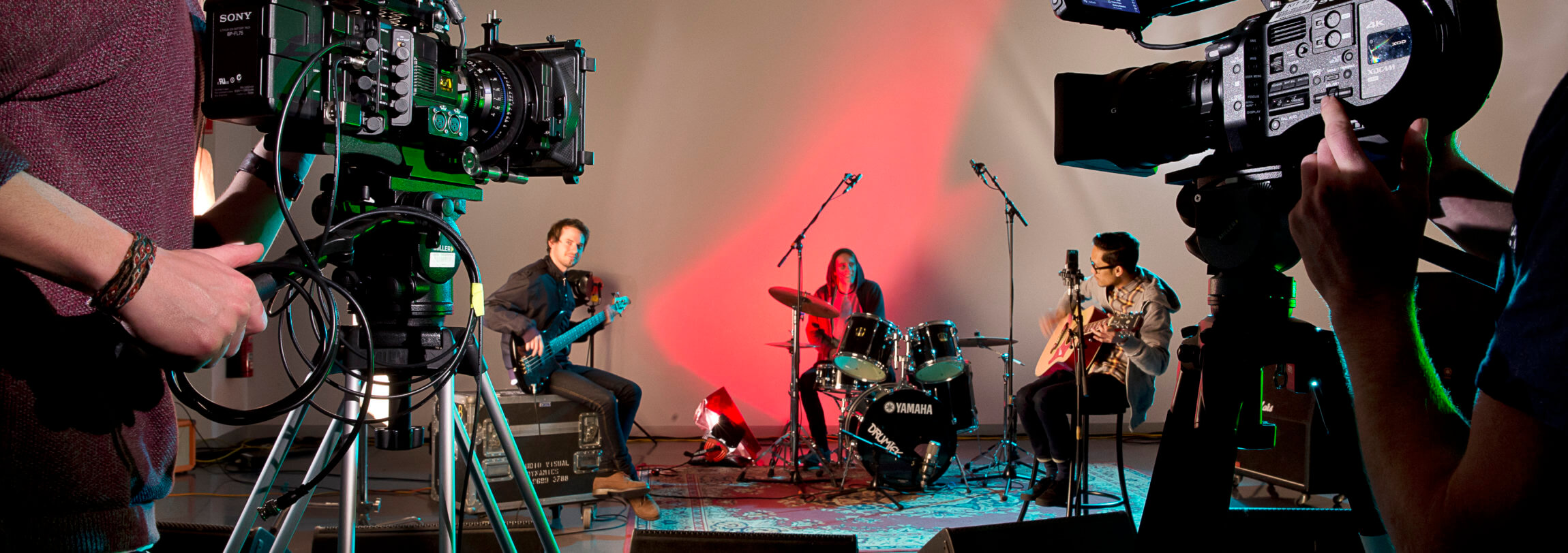 SAE_AUS_Image_MEL_Multi_Multi_Discipline_Students_Filming_Music_Students Film set